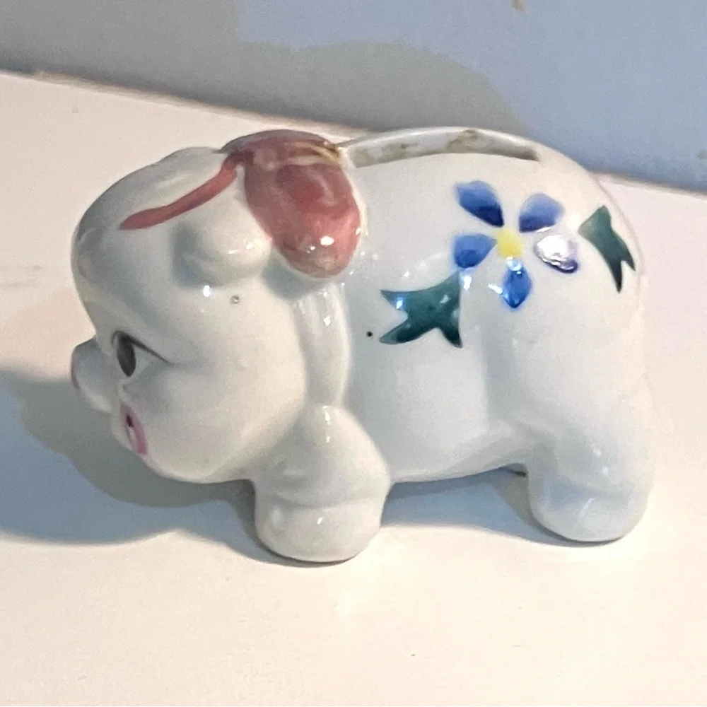 Vintage Miniature Pig Piggy Bank